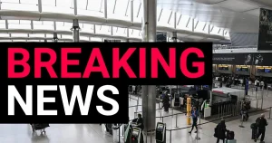 Heathrow passengers warned ‘do not drive’ after flooding closes roads to two terminals