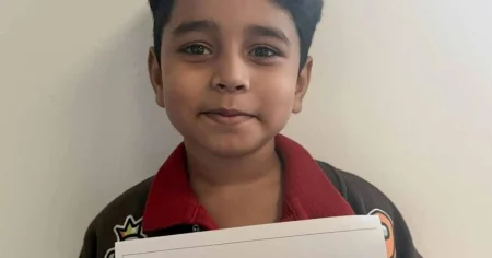 Seven-year-old scores an 8 at maths GCSEs before A-levels next year