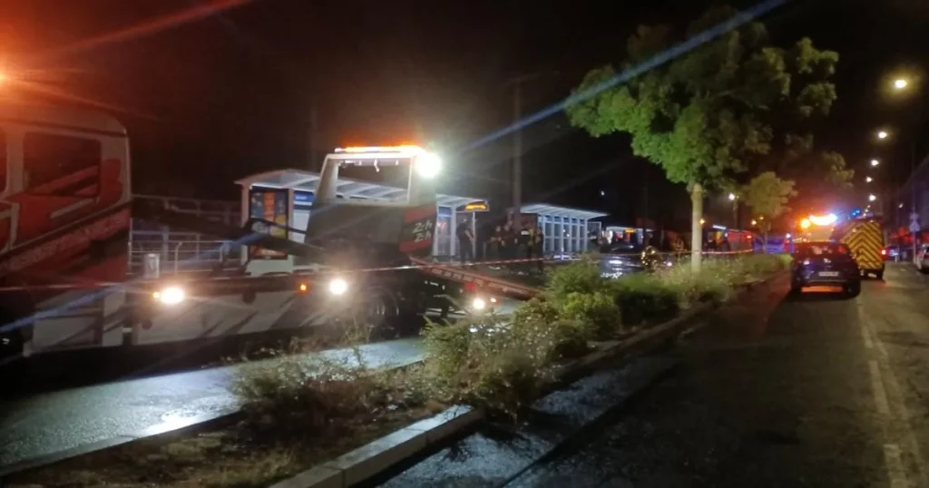 One dead after car ‘deliberately’ crashes into crowd of people