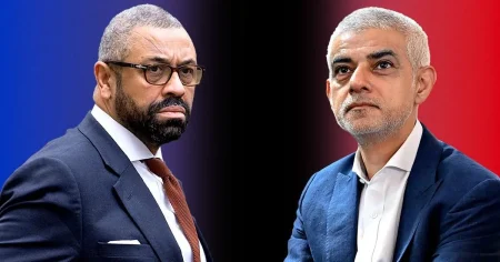 James Cleverly kicks off London mayor bid with taunts at Sadiq Khan