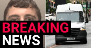 Manhunt after suspect escaped prison van moments after it arrived outside court