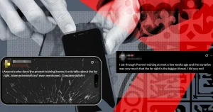Social media users end up on government list for speaking out against Prevent