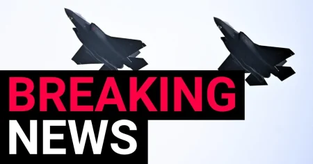 Nato fighter jets destroy mystery drone in Lithuania
