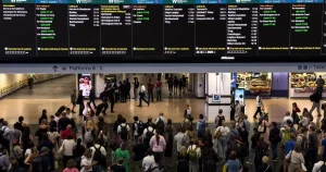 Major rail line to London Euston hit with delays and cancellations lasting all day