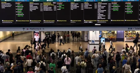 Major rail line to London Euston hit with delays and cancellations lasting all day