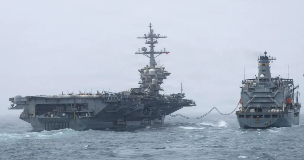 5,000 US sailors given sex work warning after aircraft carrier docks in Pattaya
