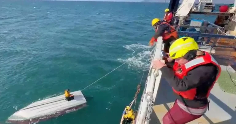 ‘One tough kid’: Boy, 15, found clinging to capsized boat off Alaska after surviving for days at sea