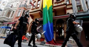 Turkish police raid gay bars and LGBTQ+ homes in ‘family values’ crackdown