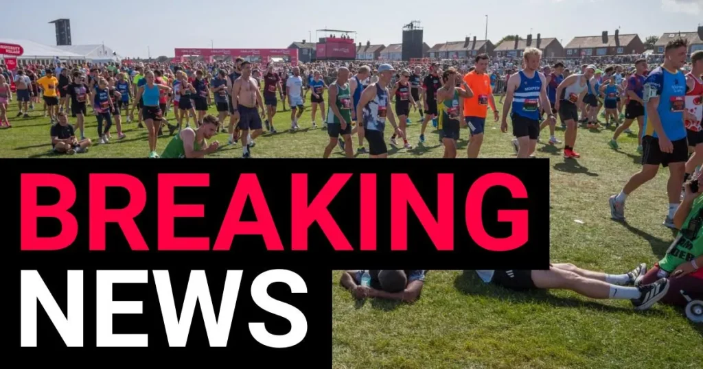 Two Great North Run competitors die after collapsing during half-marathon
