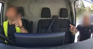 Range Rover driver bursts into delivery van and calls courier a ‘stupid little p****’