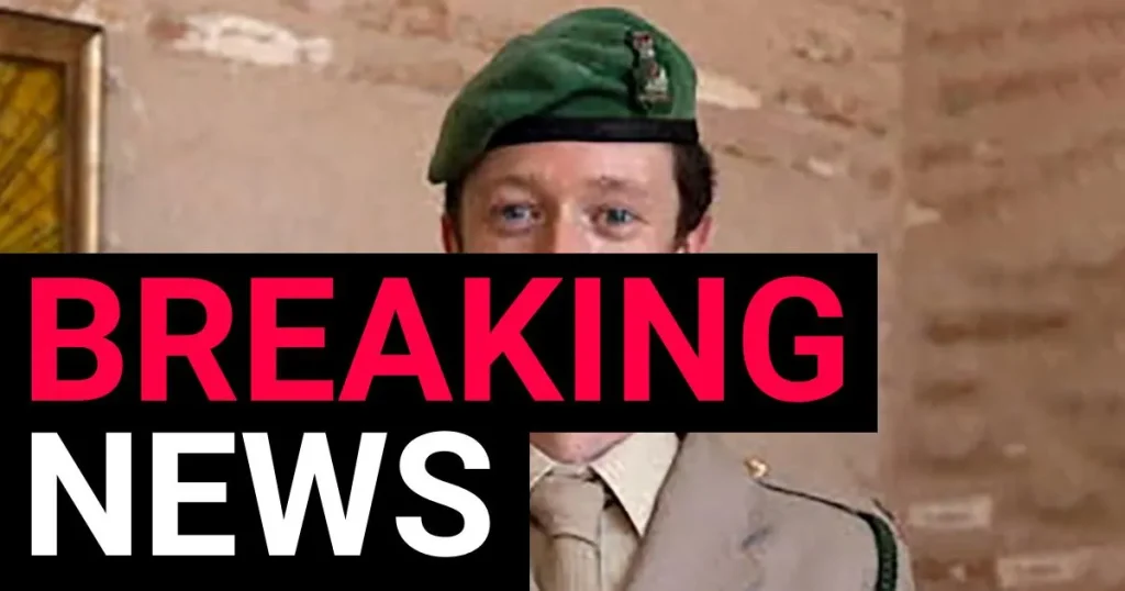 First picture of British Major killed in road traffic incident in Ukraine