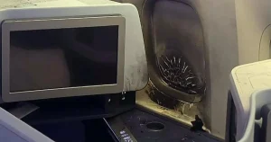 Former airline boss accidentally sets plane on fire after breaking power bank rules