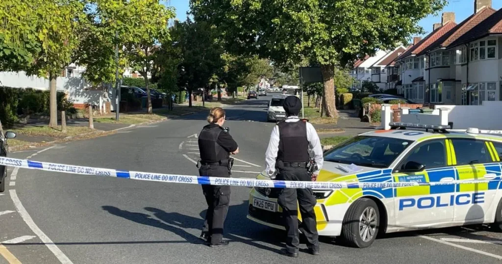 Leafy London suburb ‘on lockdown’ after ‘gunshots and high-speed car chase’