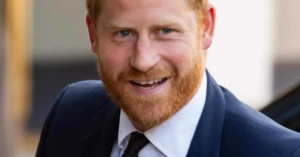 Duke of Sussex all smiles as he hands toy version of himself to winner of WellChild award