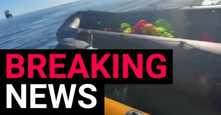 Danny Tommo arrested after ‘dinghy slashed with emergency worker on board’