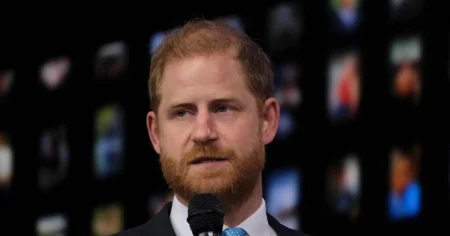 Prince Harry eerily cut off mid-speech on dangers of AI