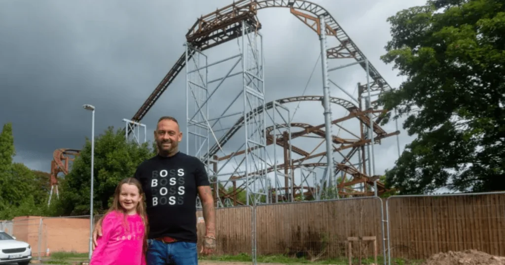 ‘We live next to a giant rollercoaster that towers over our homes’