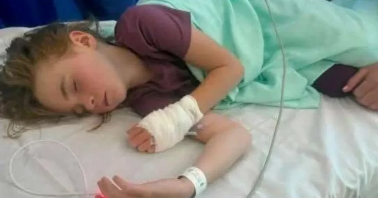 Girl, 8, infected with dangerous bacteria after swallowing sea water