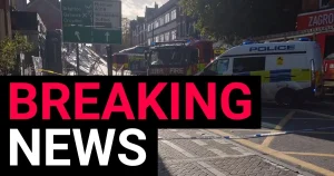 Two people crushed by collapsing scaffold in high winds of Storm Boelo