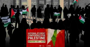 Fears over London student Palestine summit hosted by group with ‘terror links’