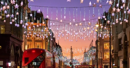 How much of Oxford Street is being pedestrianised and how are bus routes affected?