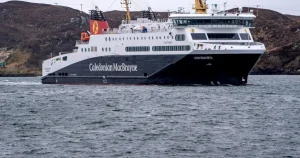 Body found in search for pensioner who fell off ferry