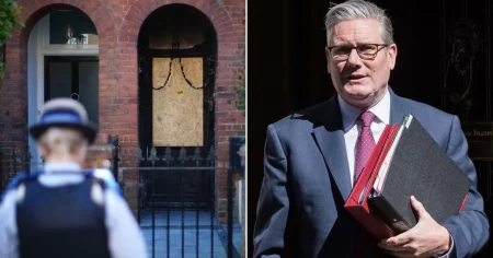 Arsonist who set fire outside Keir Starmer’s home deported from UK
