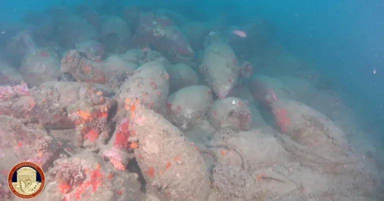 Police on routine dive make incredible 2000-year-old discovery