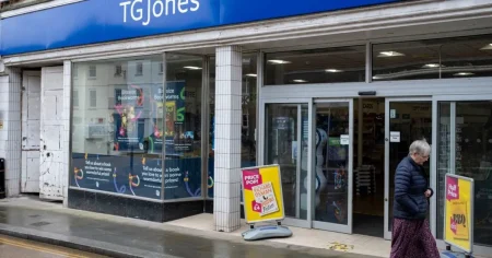 Full list of all TG Jones stores shutting this October with 150 closures planned