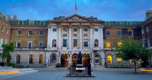 Map shows where pro-Palestine student march in London will take place