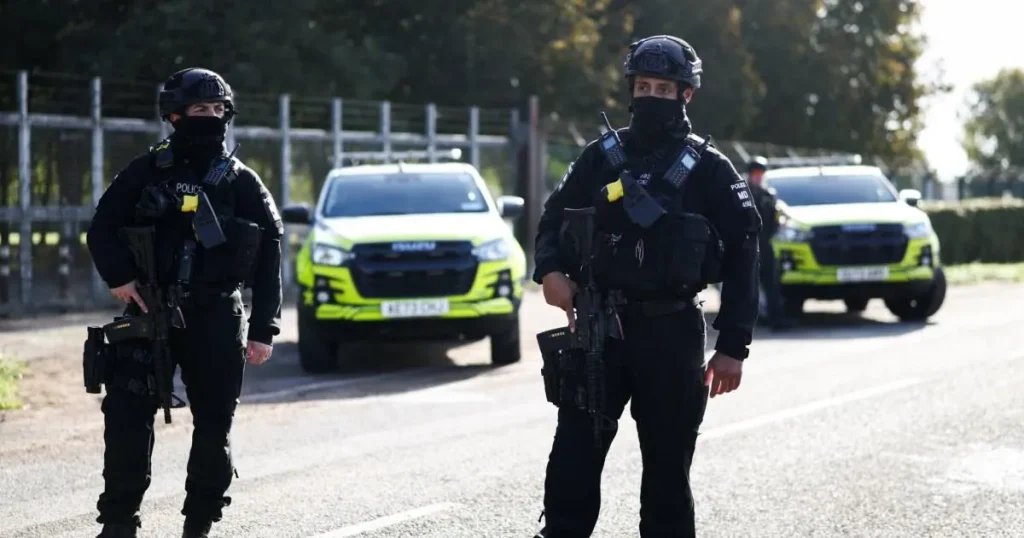 UK-Iranian RAF Fairford terror suspect bailed as Westminster addresses searched