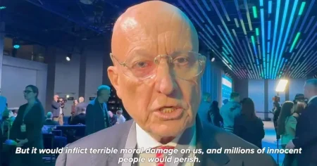 ‘Professor Doomsday’ warns Putin will push nuclear button if West sends troops to Ukraine