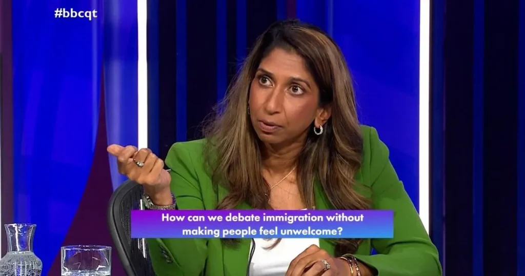 Suella Braverman refuses to explain what makes someone English