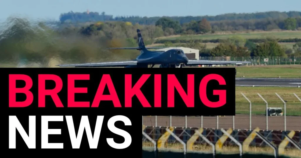 Two British men charged over ‘terror plot’ at RAF Fairford named