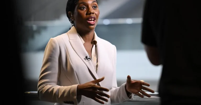 Kemi Badenoch says Green Party is ‘full of antisemites’ after Zionism vote