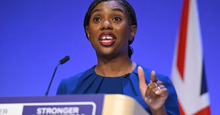 Kemi Badenoch vows to axe inheritance tax on family homes if Tories win next election