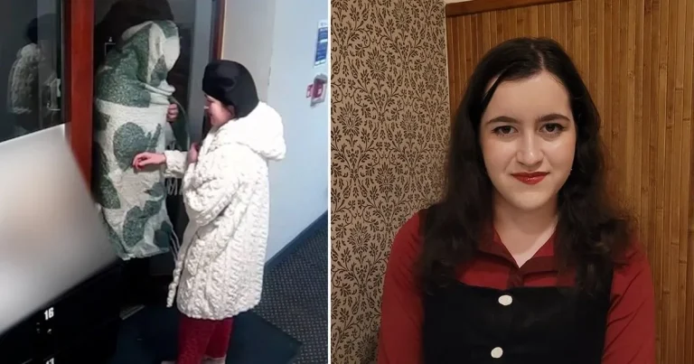 Moment ‘sexually fixated’ stepdad turns up at teen’s uni halls before ‘murdering her’
