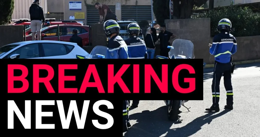 Teenage pupil ‘shoots two teachers with a shotgun’ during violent France protests