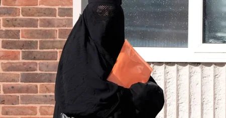Man wears burka in court to deny hiding his face at anti-migrant protest
