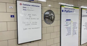 Severe rush hour delays on London Underground because of signal issues