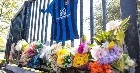Motorcyclist followed ‘trail of blood’ to find fatally injured headteacher