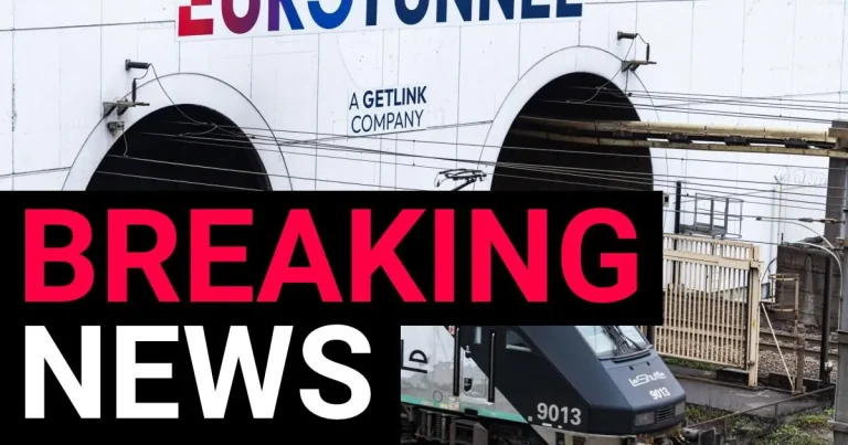 Minibus smashes into Channel Tunnel train leaving 19 people injured