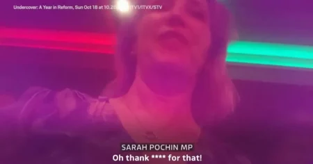 Reform MP Sarah Pochin secretly filmed saying the party has a ‘male issue’