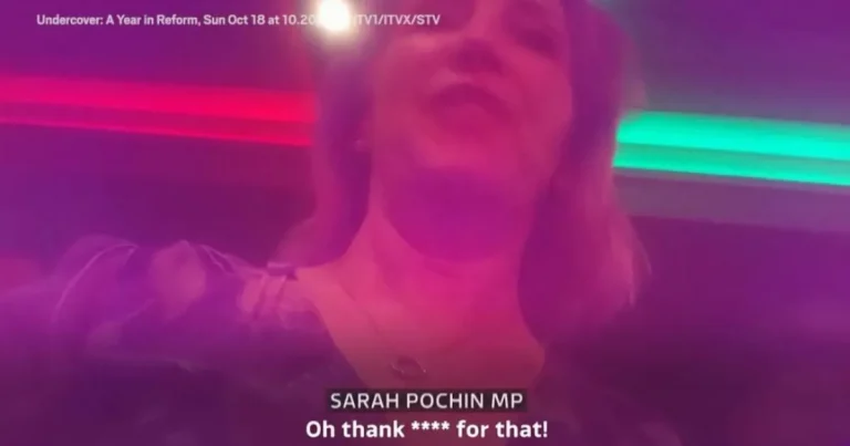 Reform MP Sarah Pochin secretly filmed saying the party has a ‘male issue’