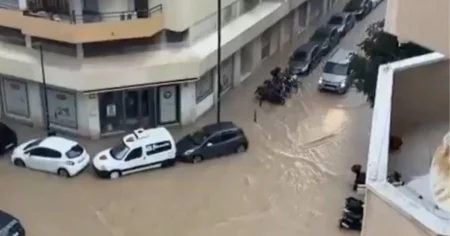 Mum dies after being washed away in Spanish floods