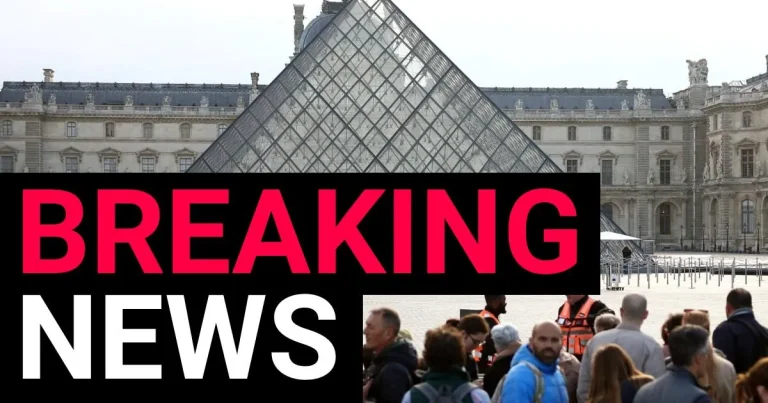 Protesters block entrance to Louvre art gallery after weekend of chaos
