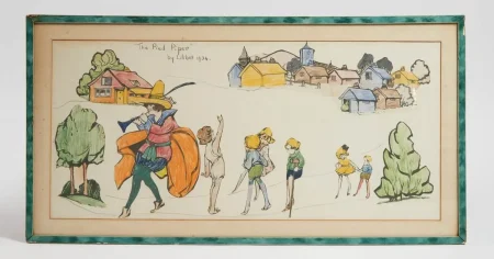 Queen Elizabeth’s childhood colouring book goes under the hammer
