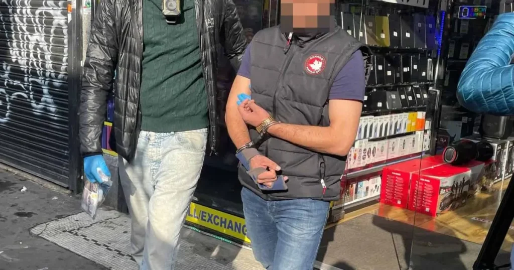 We join police raid on Brixton shop as Met turns tide on London’s phone thieves
