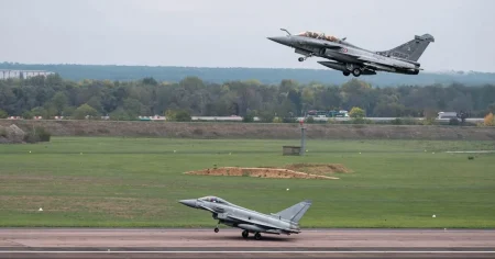 Britain and France carry out first-ever joint nuclear drills in ‘decisive milestone’