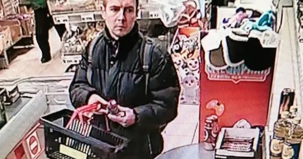 Fugitive Russian soldier ‘who killed family in hammer attack’ spotted buying booze